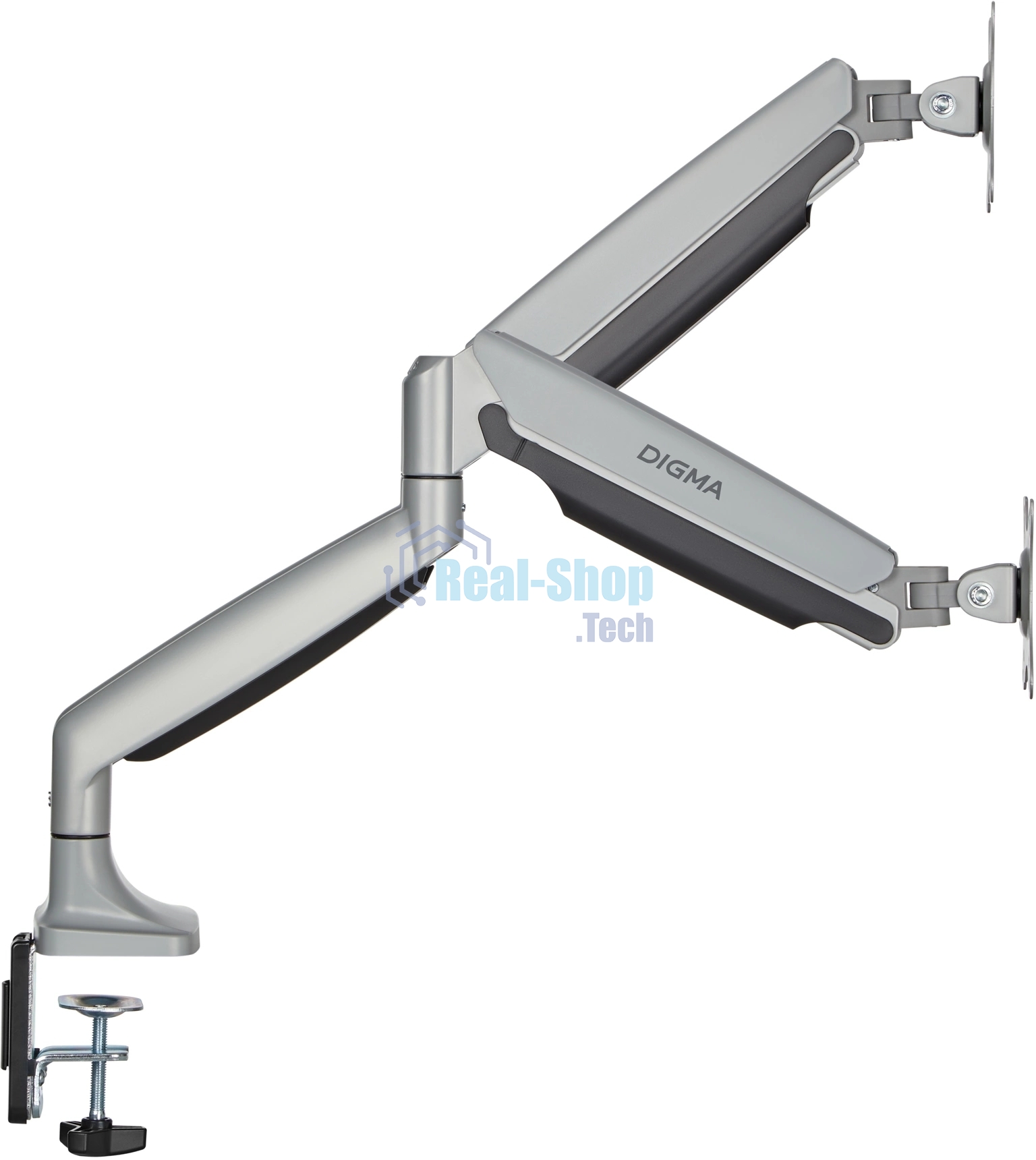 Кронштейн для мониторов ЖК Digma D-MM302D серый 17