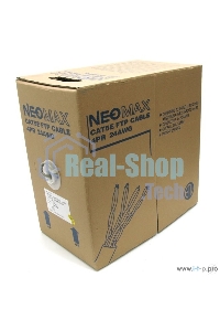 Кабель NEOMAX NM20001 Кабель FTP cat.5e, 4 пары, (305м) 0.52мм