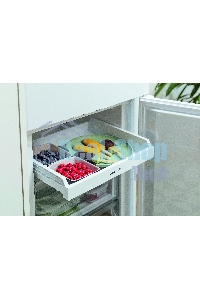 Холодильник Gorenje NRK6201PS4 серебристый металлик двухкамерный 235/96л морозилка снизу, No Frost