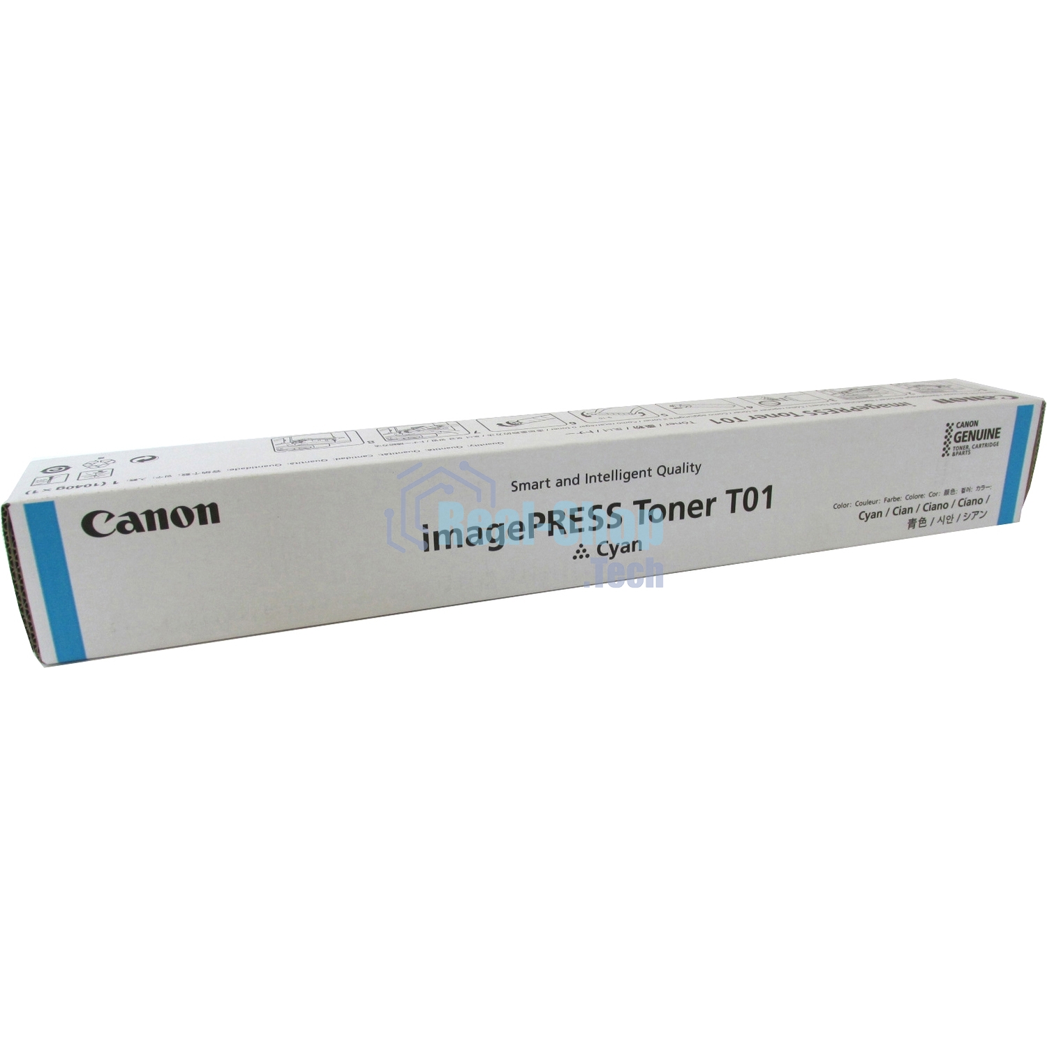 Тонер лазерный Canon TONER T01 голубой (59 500 стр.) для Canon imagePRESS C710, C810, C910