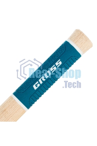 Молоток-гвоздодер Gross AMERICAN HICKORY 450 г, угол 45, магнит, обрезиненная рукоятка