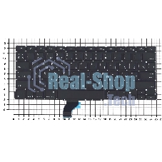 Клавиатура для ноутбука MacBook Pro 13