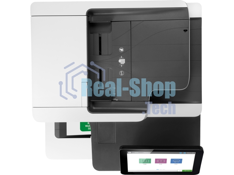 МФУ лазерное HP Color LaserJet Ent M578dn (7ZU85A), A4, цветной, печ. до 38 стр/мин., скан. до 43 стр/мин. (ч/б) 38 стр/мин. (цвет), 1200 x 1200 dpi (печать) 600x600dpi (скан.), USB, RJ-45, Air Print, Mopria
