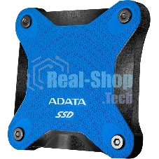 Внешний SSD ADATA SD620, 2TB, USB 3.2 Gen 2 Type-A, R/W 550/480, синий