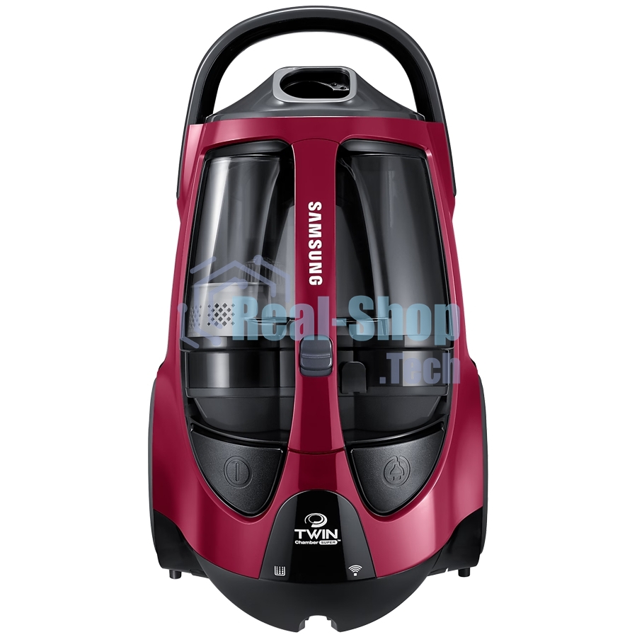 Пылесос Samsung VCC885HH3P красный, 430/2200 Вт, уборка сухая, пылесборник контейнер 2 л