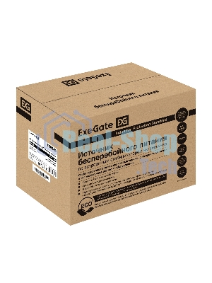 Источник бесперебойного питания ExeGate EX292801RUS SpecialPro UNB-1600.LED.AVR.2SH.3C13 1600VA/950W, LED, AVR, 2*Schuko+3*C13, съемн.кабель, металлический корпус, черный
