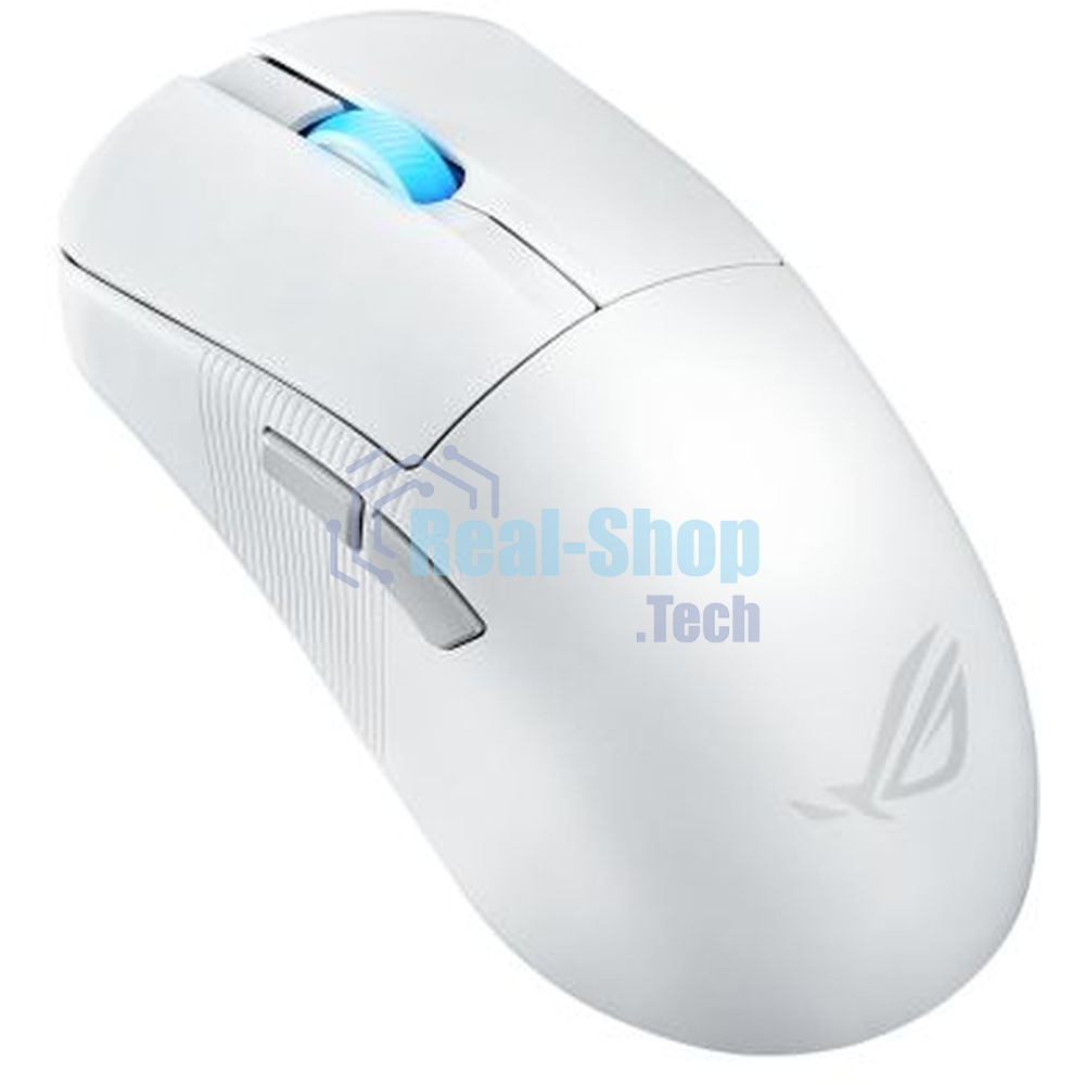 Мышь беспроводная ASUS ROG Harpe Ace Mini белый, 42000 dpi, радиоканал, Bluetooth, USB, кнопки - 5
