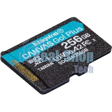 Флеш карта microSDXC 256Gb Kingston SDCG4/256GbSP Canvas Go! Plus V10 A2 w/o adapter