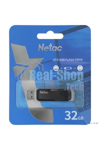 Флешка USB Netac US11 32Gb USB 3.0+TypeC Dual Flash