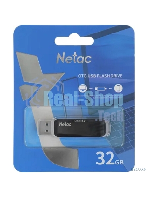 Флешка USB Netac US11 32Gb USB 3.0+TypeC Dual Flash