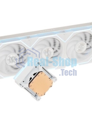 Система водяного охлаждения Lian-Li HydroShift II LCD-S 360CL ARGB Soc-AM5/AM4/1700/1851 белый 4-pin 30dB Al+Cu LCD Ret (G89.GHS2LCDS36CW.R0)