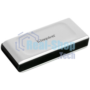 Внешний SSD Kingston XS2000, 1TB, USB 3.2 Gen 2x2 Type-C, R/W 2000/2000, серебристый