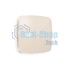 Лицевая панель OMEGA (Бежевый глянец) для розетки 2USB тип A+C QUANT OP3110