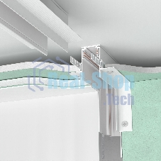 Slim Magnetic Коннектор угловой внутренний для встраиваемого шинопровода под ГКЛ 9,5мм (белый) 85213/00