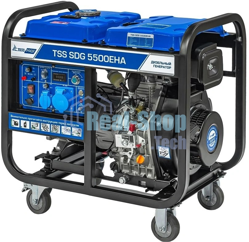 Генератор ТСС SDG 5500EHA 5.5кВт