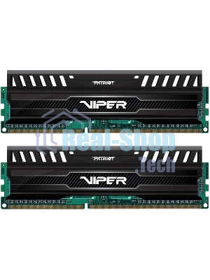 Оперативная память Patriot Viper 3, DDR3, 16GB (2x8 GB), 1866 MHz, CL10, DIMM, радиатор, черный