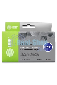 Картридж струйный Cactus CS-EPT0731 черный (11,4 мл) для Epson Stylus С79/C110/СХ3900/CX4900/CX5900/CX7300/CX8300/CX9300