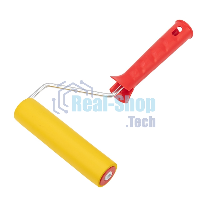 Валик Rexant для прикатки обоев резиновый, ширина ролика 150 мм, ручка 6 мм