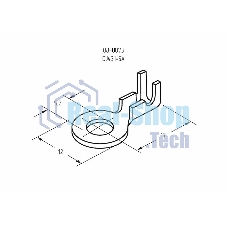 Наконечник кольцевой Rexant, ø5.2 мм, 0.5-0.8 мм² (НК 5-0,5-0,8)
