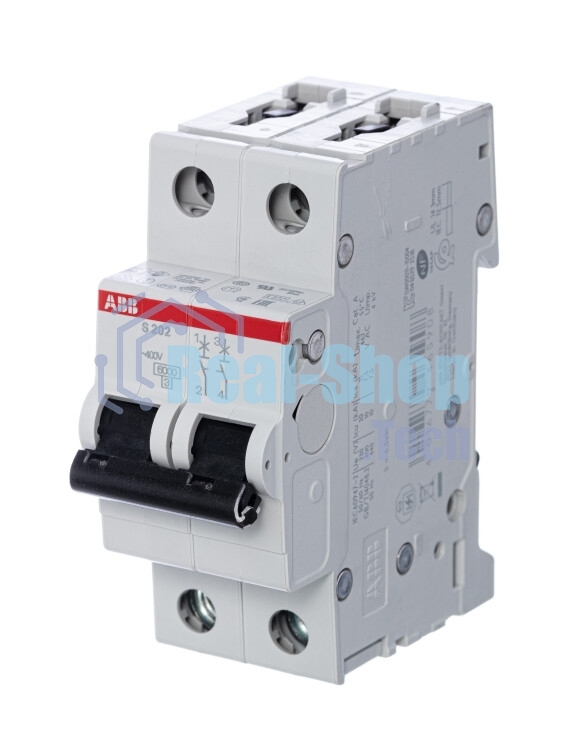 Выключатель автоматический ABB 2-полюсной S202 C40
