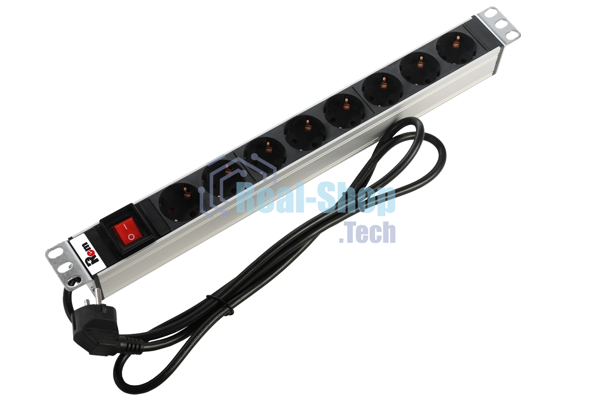 Блок распределения питания ЦМО R-16-8S-V-440-3 гор.размещ. 8xSchuko базовые 16A Schuko 3м