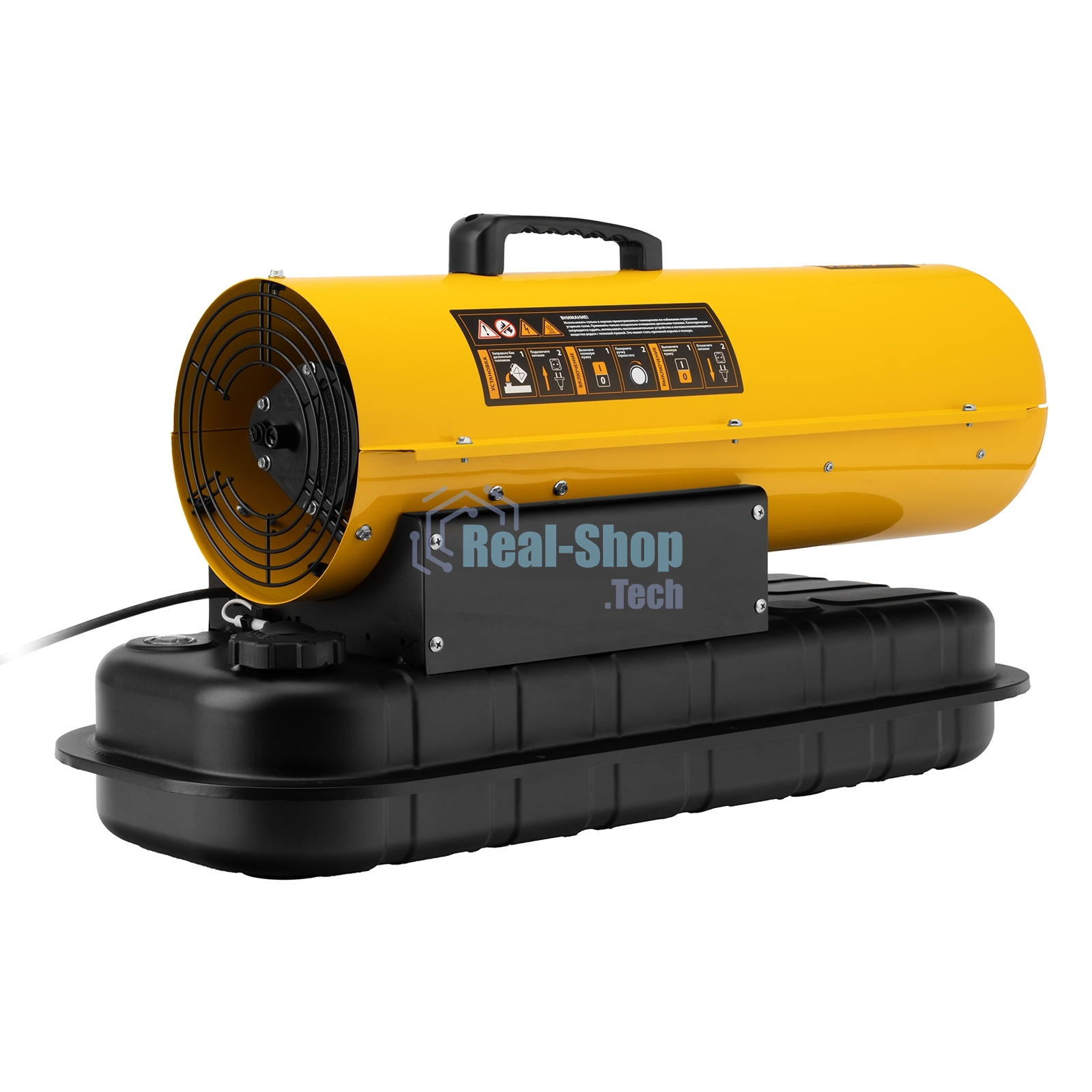 Дизельная тепловая пушка Denzel DHG-20, 20 кВт, 500 м3/ч, прямой нагрев