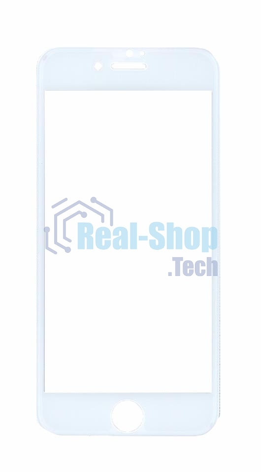 Защитное стекло 4D для Apple iPhone 7/8 белый