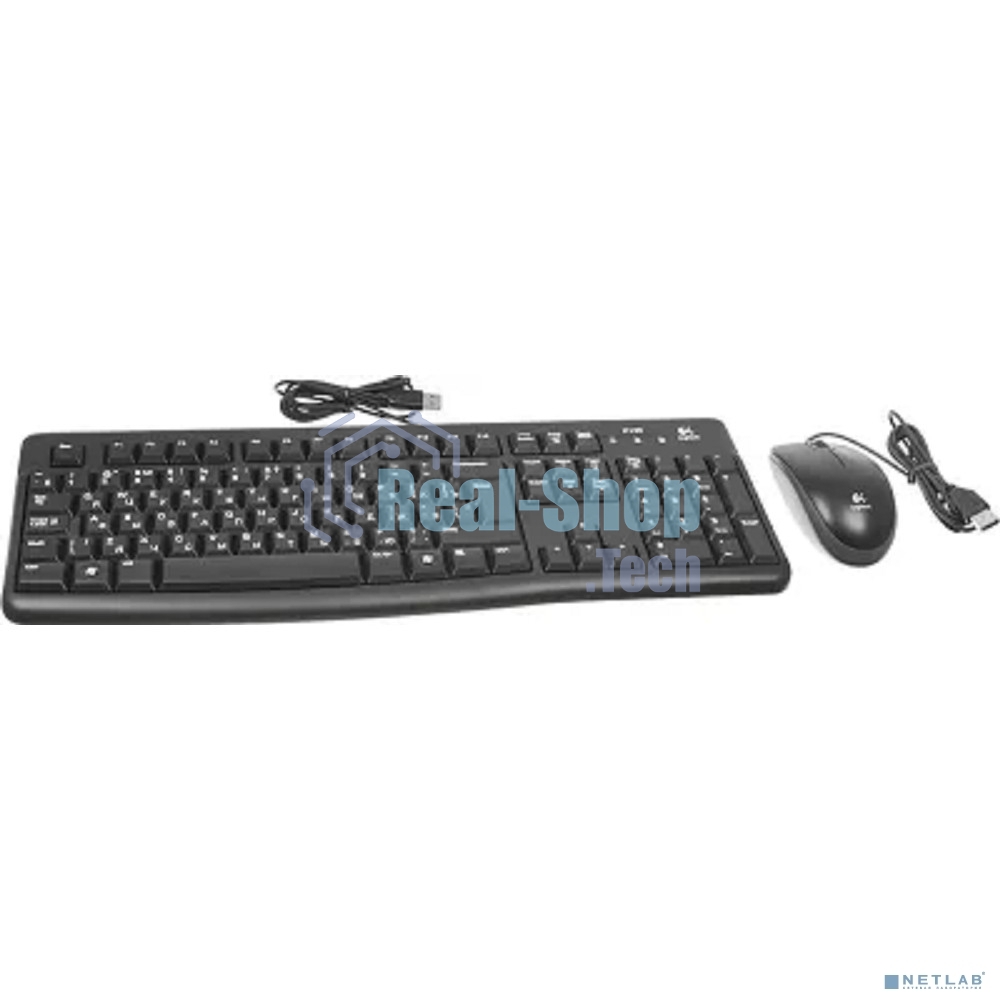 Комплект клавиатура + мышь Logitech Desktop MK120 (русская раскладка)