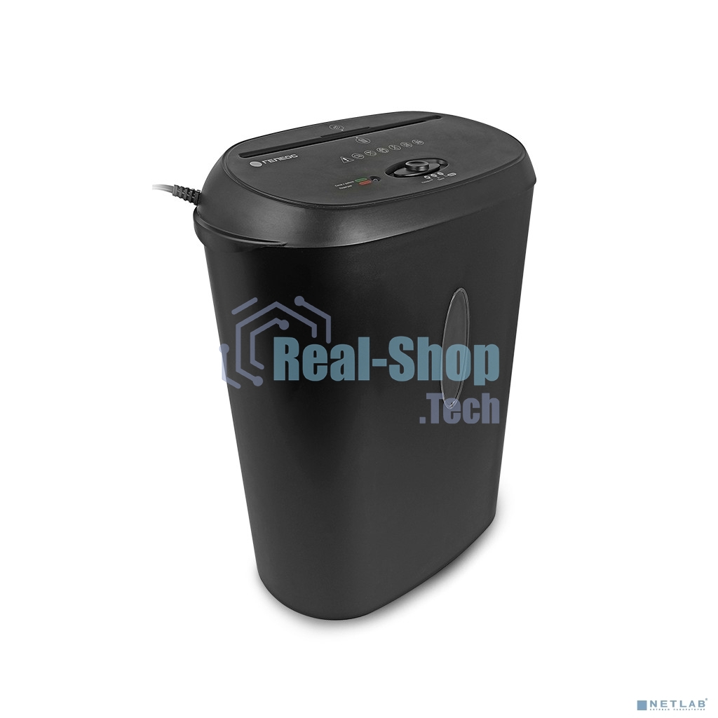 Шредер ГЕЛЕОС УМ24-4, DIN P-4 (4 ур-нь секр.), фрагмент 3,9х38мм, 17 лист (70г/м2), CD/пл.карты/скрепки/скобы, 24 литра