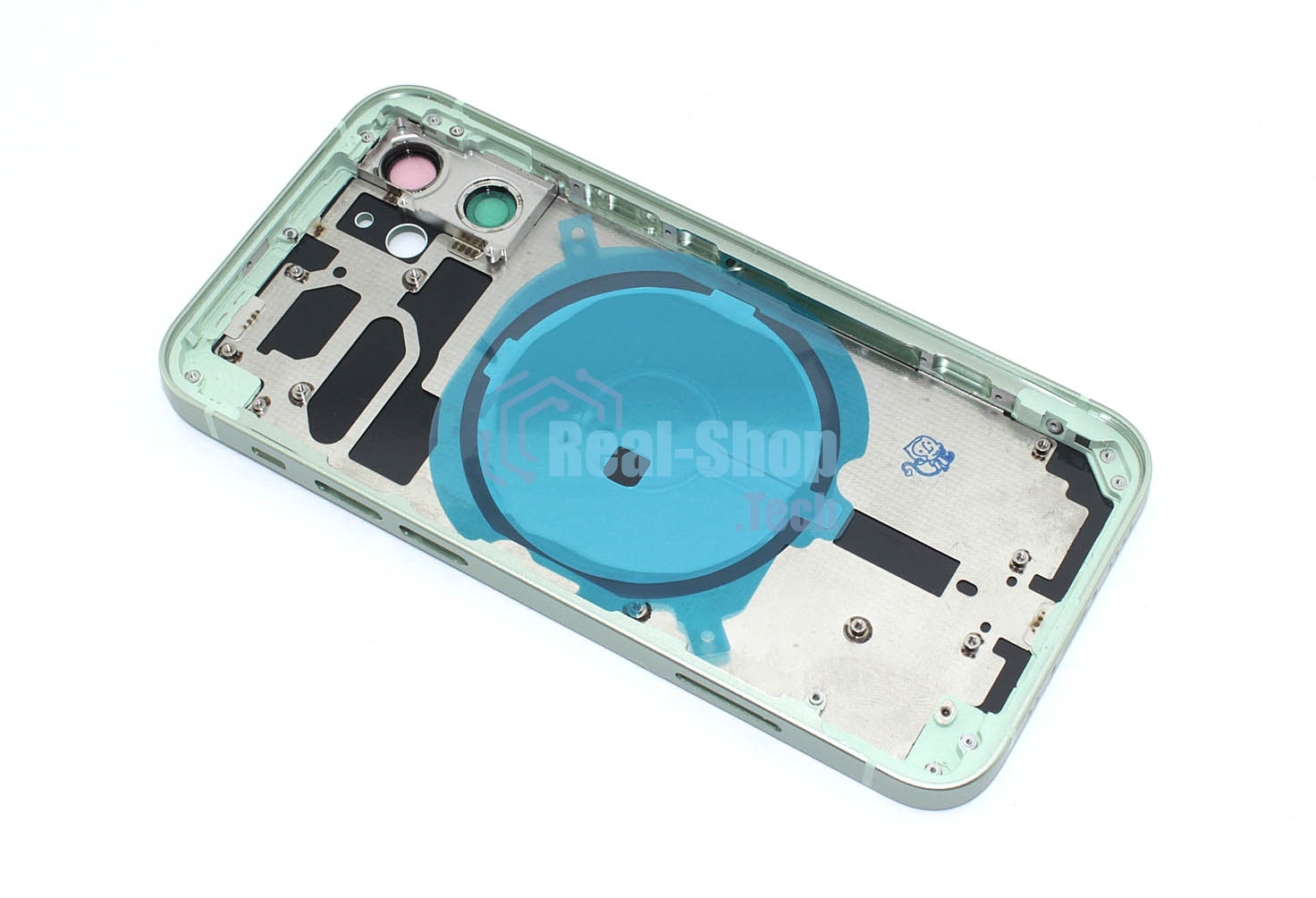 Задняя крышка (корпус) в сборе с рамкой для Apple iPhone 12 Mini зеленый