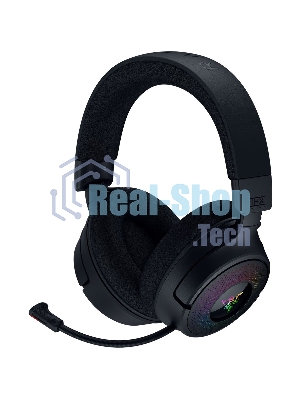 Гарнитура Razer Kraken V4 чёрный, беспроводная, bluetooth, до 70 ч, подсветка