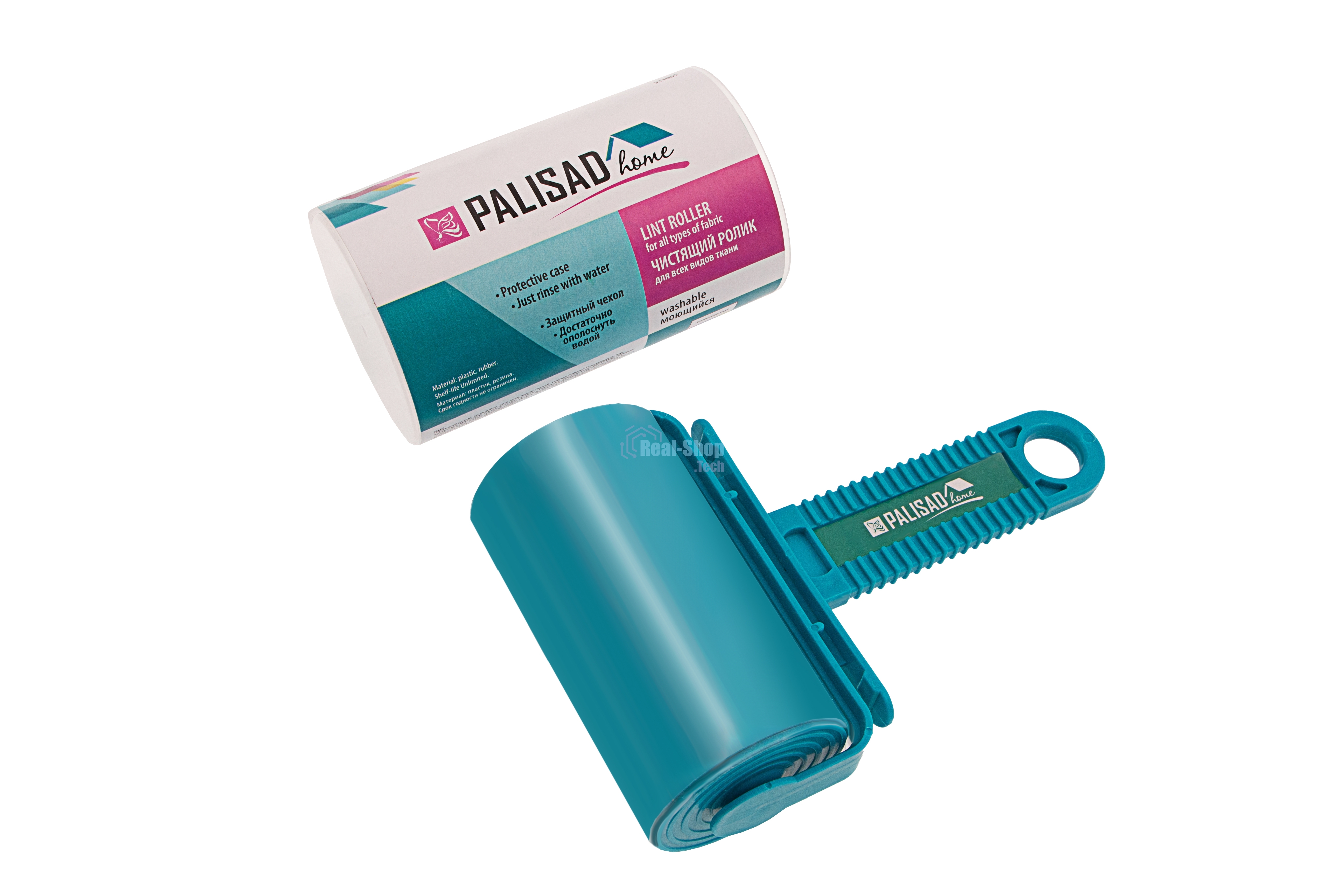 Чистящий ролик, моющийся, для всех видов тканей, Home Palisad
