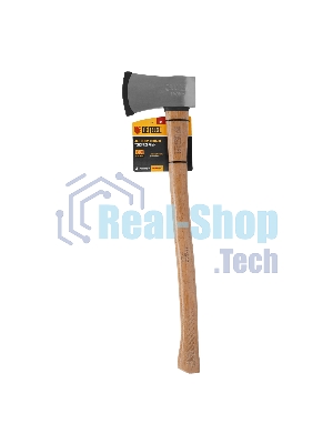 Топор кованый Denzel 1360 г, американский тип, буковая рукоятка, 700 мм, EFP