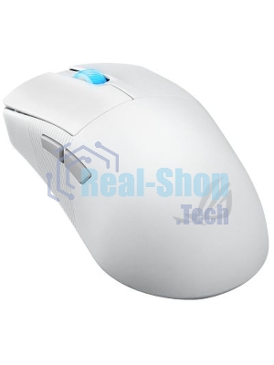 Мышь беспроводная ASUS ROG Harpe Ace Mini белый, 42000 dpi, радиоканал, Bluetooth, USB, кнопки - 5
