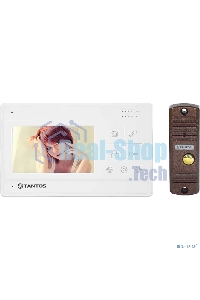 Комплект домофона Tantos Lilu kit белый