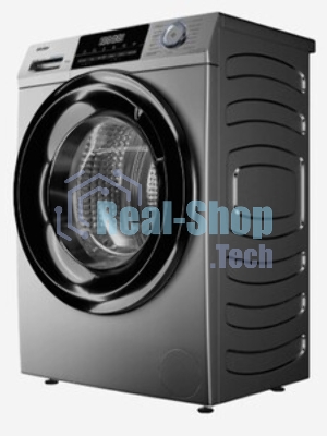 Стиральная машина Haier HW80-BP12929SE серебристый, загрузка фронтальная 8 кг, 1200 об/мин, класс A+++