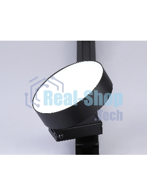 Трековый однофазный светодиодный светильник Ambrella light GL6842 BK черный LED 15W 4200K D115*80