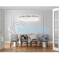 Светильник Ambrella light LH31255/12 BS/CL латунь/прозрачный E14*12 max 40W 1000*340*270