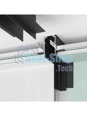 Slim Magnetic Коннектор угловой внутренний для встраиваемого шинопровода под ГКЛ 9,5мм (черный) 85213/00