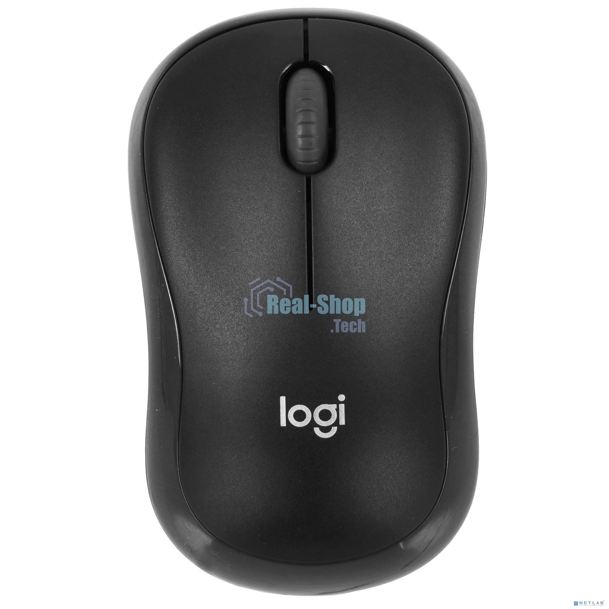 Мышь беспроводная Logitech B175 черный, 1000 dpi, радиоканал, USB, кнопки - 3
