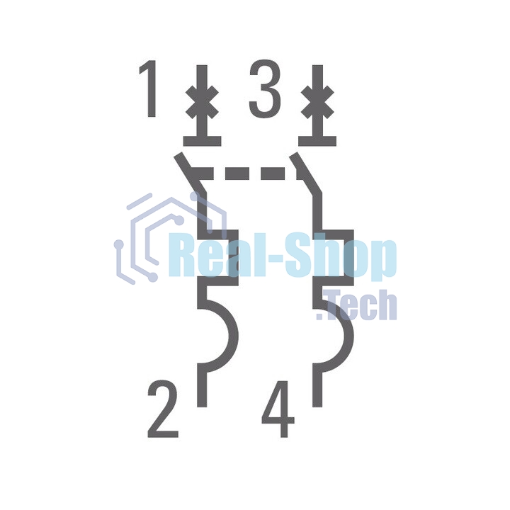 Выключатель автоматический модульный 2п C 25А 4.5кА ВА 47-63 PROxima EKF mcb4763-2-25C-pro