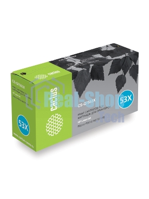 Картридж лазерный Cactus CS-Q7553XS черный (7000 стр.) для HP P2014/P2015/M2727