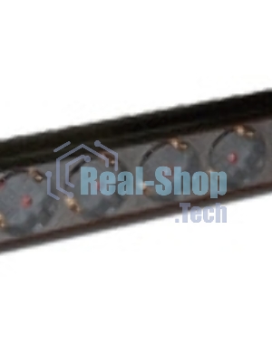 Блок распределения питания Lanmaster TWT-PDU19-10A8P-3.0 гор.размещ. 8xSchuko базовые 10A Schuko 3м