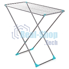 Сушилка для белья НИКА СБ3/С напольная 10 м, серебро