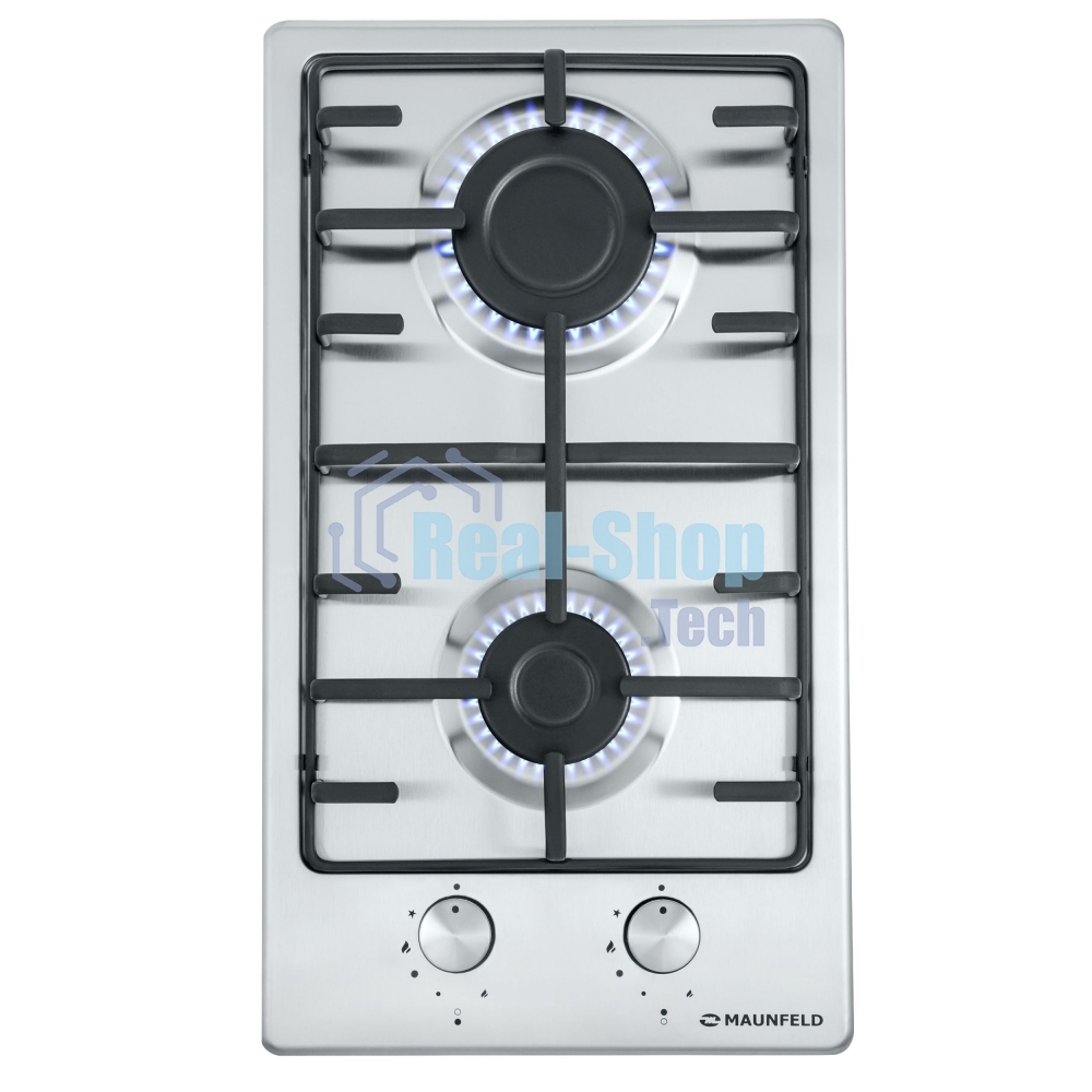 Газовая варочная панель Maunfeld EGHS.32.3ES/G, нержавеющая сталь