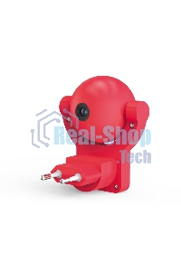 Светильник розеточный Gauss с фиксированной проекцией и датчиком освещ. 0.5Вт розо. 1/100