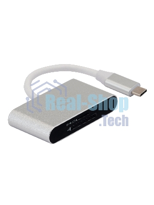 Кард-ридер Type C Digma CR-С2501-S серебристый