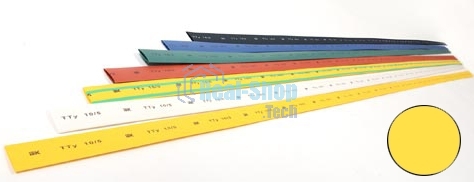 Термоусадочная трубка ТТУ 8/4 желтая 1 м UDRS-D8-1-K05 IEK