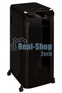 Шредер Fellowes AutoMax 550C (секр.P-4)/фрагменты/550лист./83лтр./скрепки/скобы/пл.карты/CD