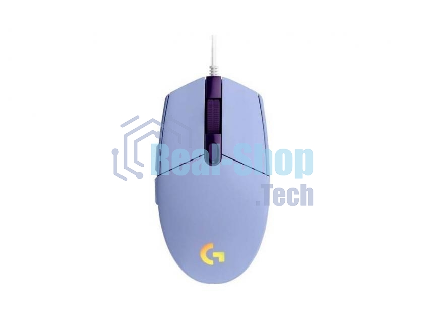 Мышь проводная Logitech G102 LIGHTSYNC фиолетовый, 8000 dpi, USB, кнопки - 6